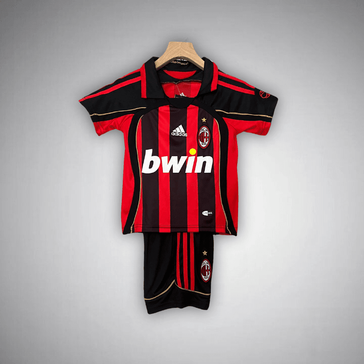 06/07 AC Milan Home Kids Size Kit from FootballPrestige.shop - Premium Concept kits
