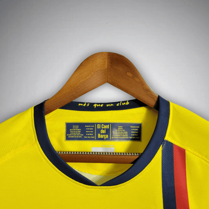 08/09 FC Barcelona Away Long Sleeve Kit from FootballPrestige.shop - Premium Concept kits