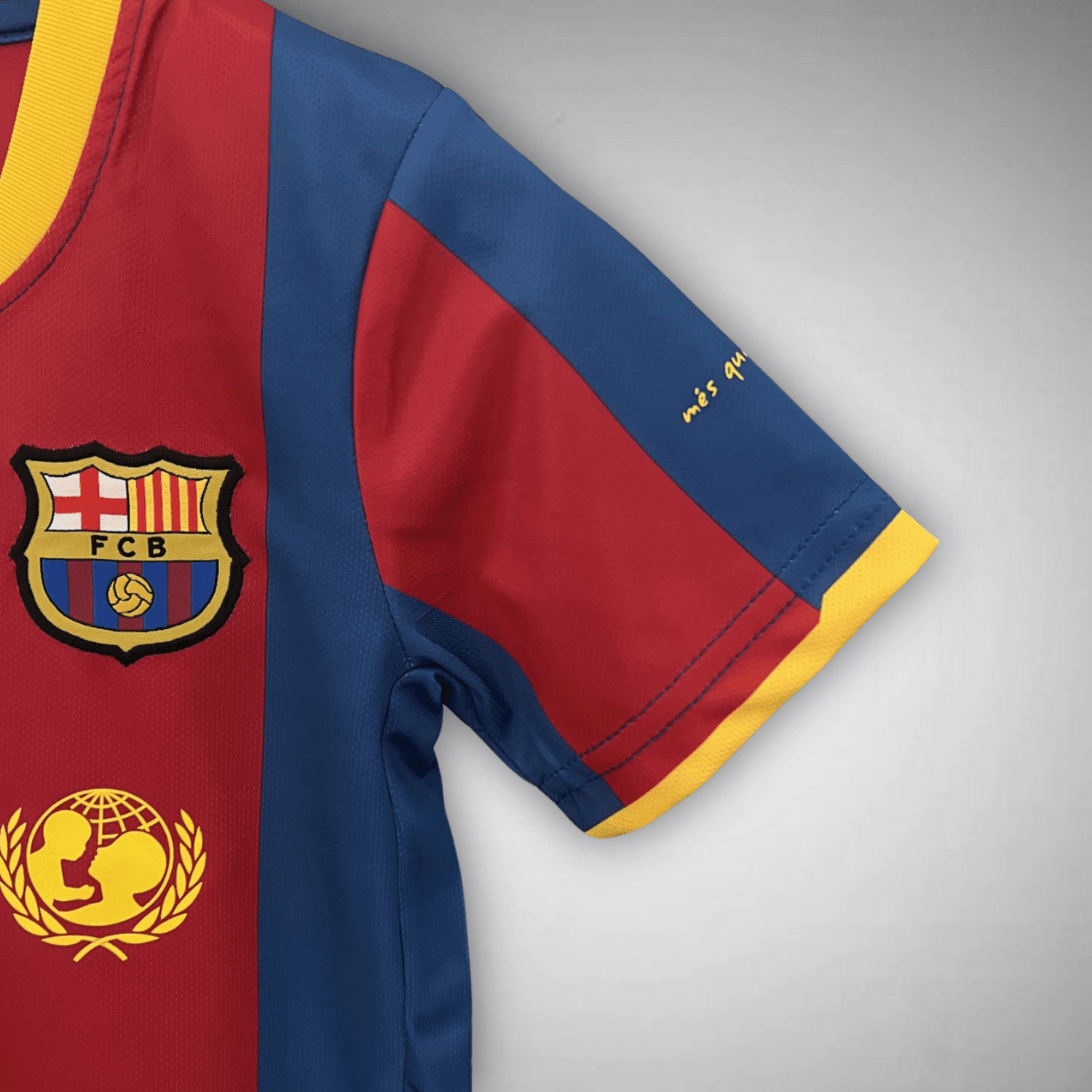 10/11 FC Barcelona Home Kids Size Kit from FootballPrestige.shop - Premium Concept kits