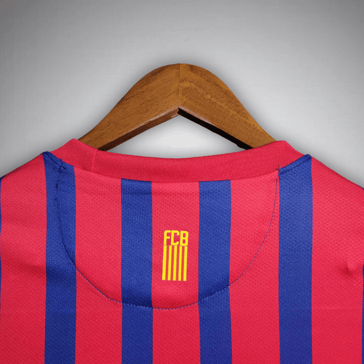 11/12 FC Barcelona Long Sleeve Home Kit from FootballPrestige.shop - Premium Concept kits