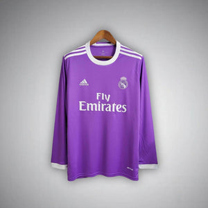 16/17 Real Madrid Away Long Sleeve Kit from FootballPrestige.shop - Premium Concept kits