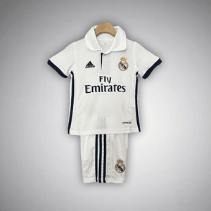 16/17 Real Madrid Home Kids Size Kit from FootballPrestige.shop - Premium Concept kits