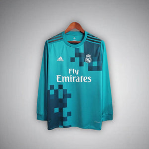 17/18 Real Madrid Third Long Sleeve Kit from FootballPrestige.shop - Premium Concept kits