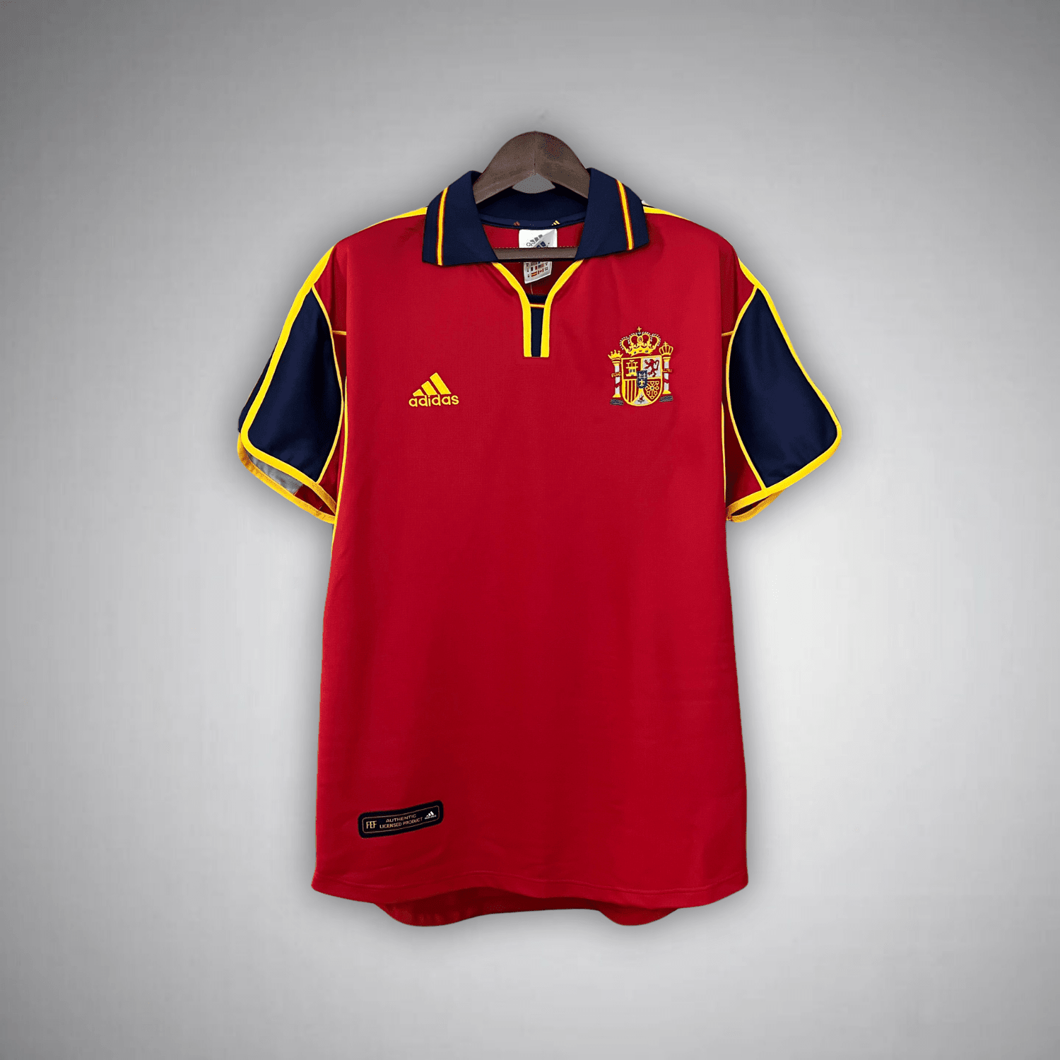 2000 Spain Home Kit from FootballPrestige.shop - Premium Concept kits