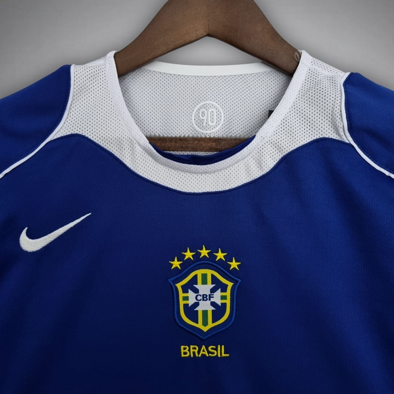2004 Brazil Away Kit from FootballPrestige.shop - Premium Concept kits