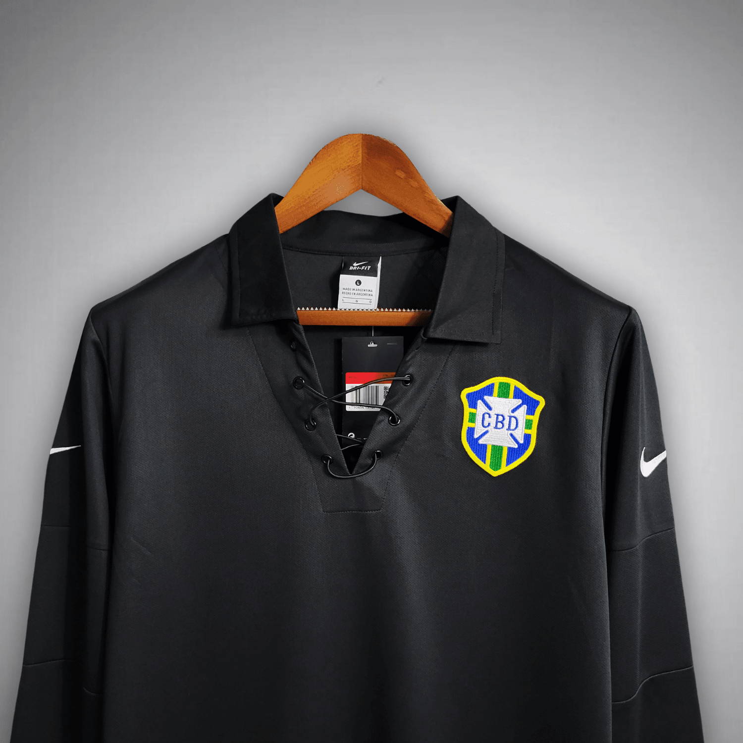 2004 Brazil "Centenary" Long Sleeve Kit from FootballPrestige.shop - Premium Concept kits