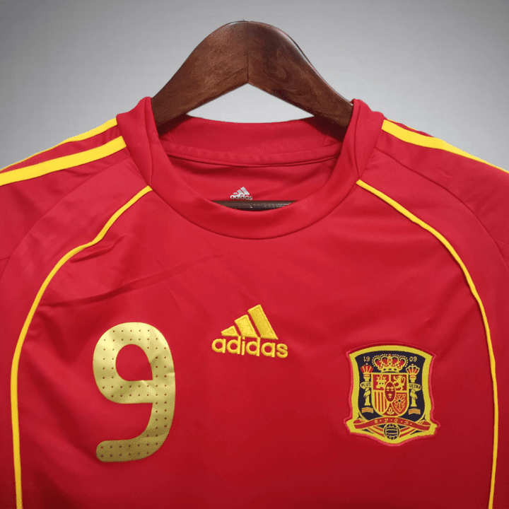 2008 Spain Home Kit from FootballPrestige.shop - Premium Concept kits