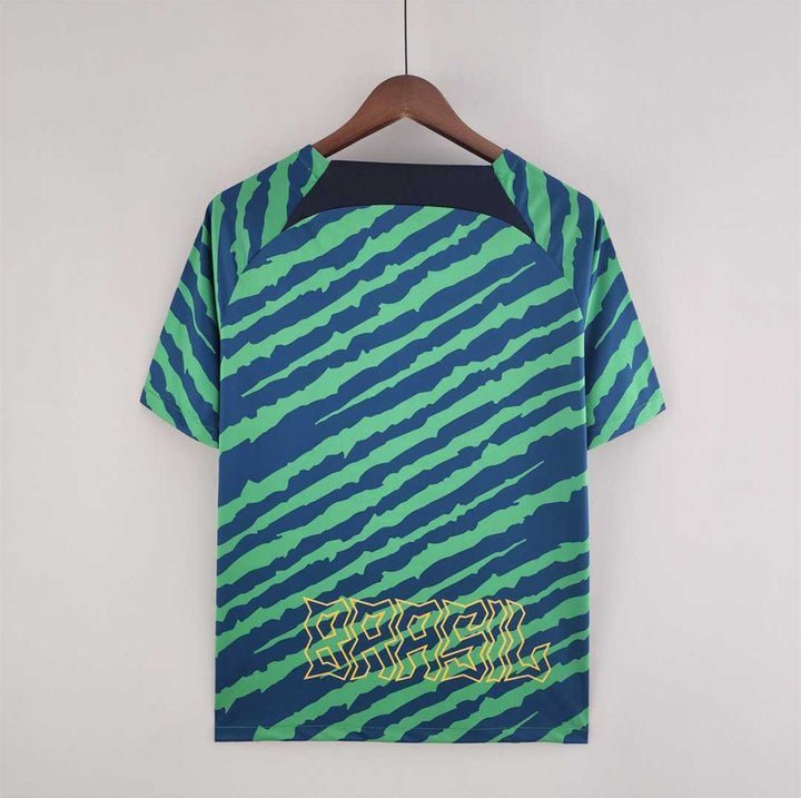 2022 Brazil Pre - match Kit from FootballPrestige.shop - Premium Concept kits