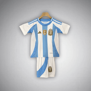 2024 Argentina Home Kids Size Kit from FootballPrestige.shop - Premium Concept kits