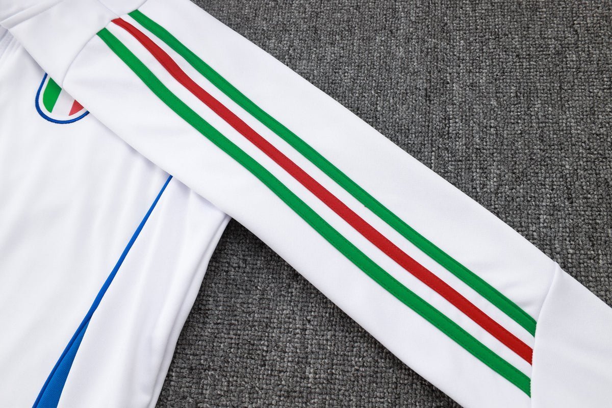 2024 Italy Blue and White Premium Tracksuit from FootballPrestige.shop - Premium Concept kits
