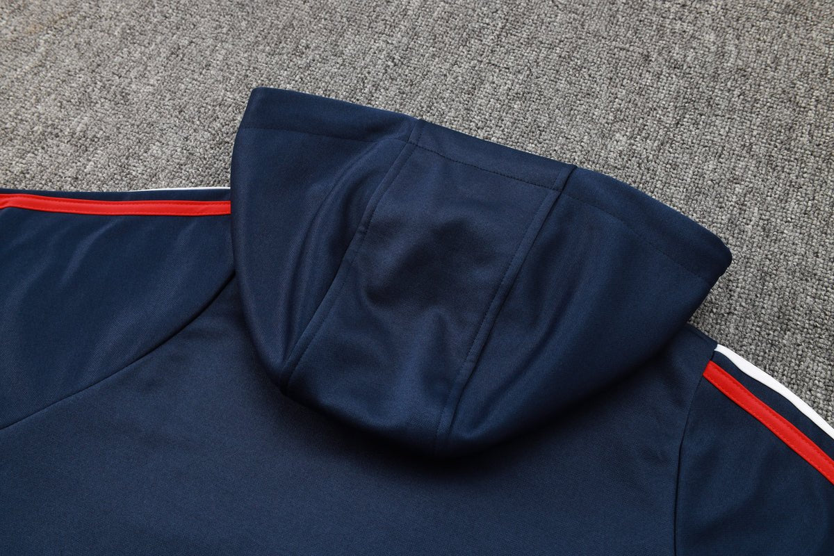 2024 Italy Dark Blue Premium Tracksuit from FootballPrestige.shop - Premium Concept kits
