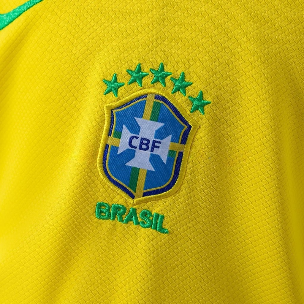 2026 Brazil Home Kids Size Kit from FootballPrestige.shop - Premium Concept kits