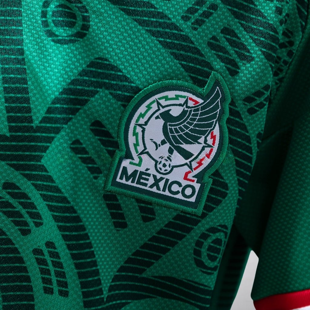 2026 Mexico Home Kids Size Kit from FootballPrestige.shop - Premium Concept kits