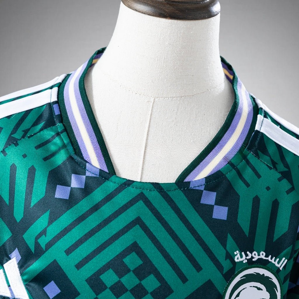 2026 Saudi Arabia Home Kids Size Kit from FootballPrestige.shop - Premium Concept kits
