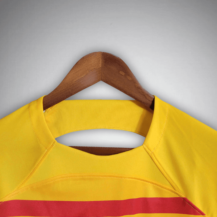 23/24 FC Barcelona Long Sleeve Away Kit from FootballPrestige.shop - Premium Concept kits