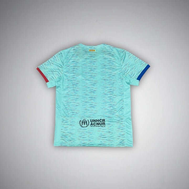 23/24 FC Barcelona Third Premium Kit from FootballPrestige.shop - Premium Concept kits