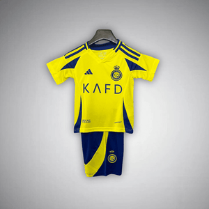24/25 Al - Nassr Home Kids Size Kit from FootballPrestige.shop - Premium Concept kits
