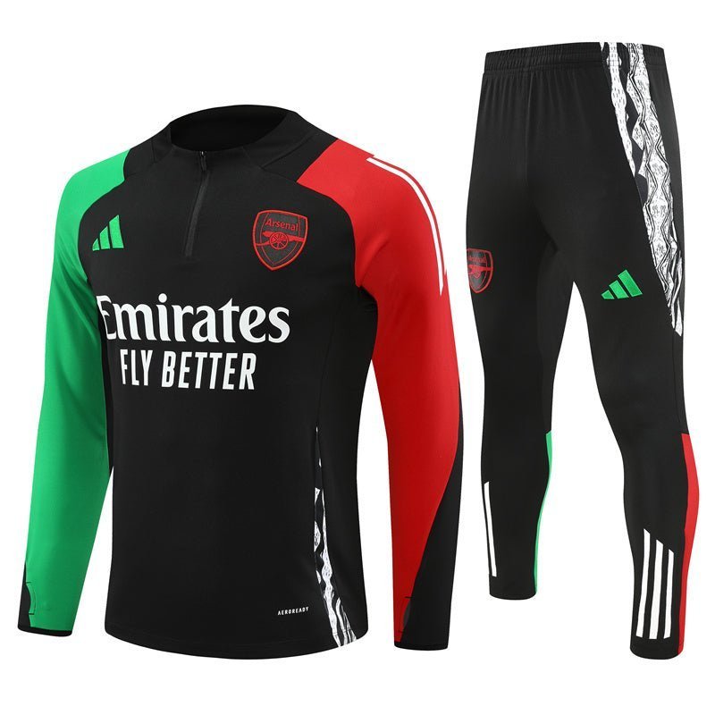 24/25 Arsenal Away Premium Tracksuit from FootballPrestige.shop - Premium Concept kits