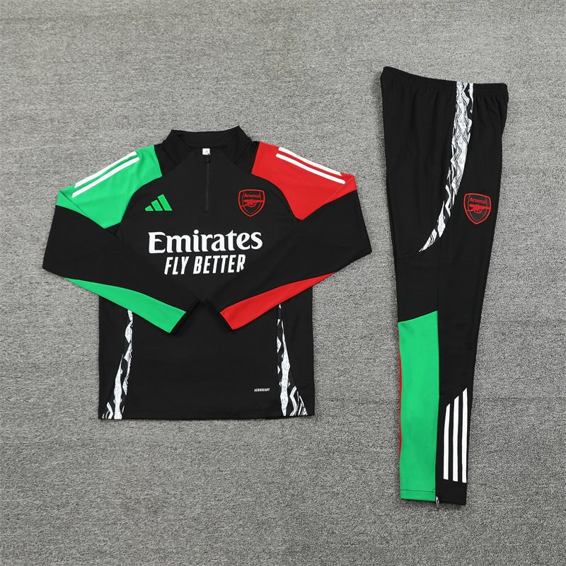 24/25 Arsenal Away Premium Tracksuit from FootballPrestige.shop - Premium Concept kits