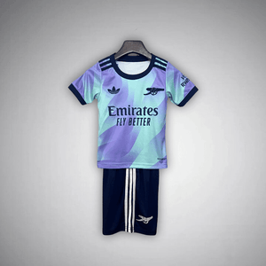 24/25 Arsenal Third Kids Size Kit from FootballPrestige.shop - Premium Concept kits