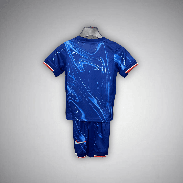 24/25 Chelsea Home Kids Size Kit from FootballPrestige.shop - Premium Concept kits