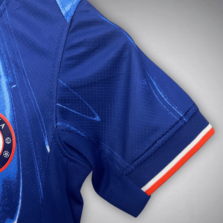24/25 Chelsea Home Kids Size Kit from FootballPrestige.shop - Premium Concept kits