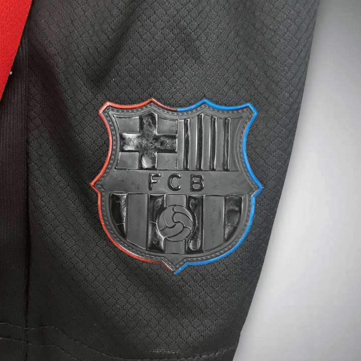 24/25 FC Barcelona Away Kids Size Kit from FootballPrestige.shop - Premium Concept kits