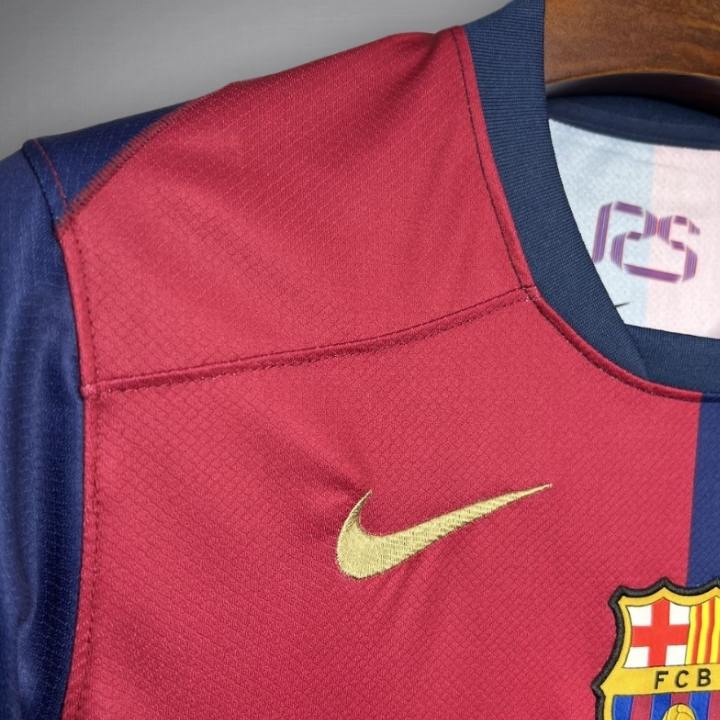 24/25 FC Barcelona Home Premium Kit from FootballPrestige.shop - Premium Concept kits