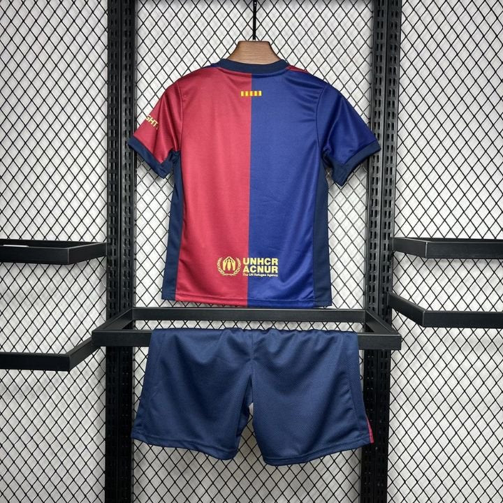 24/25 FC Barcelona Home Premium Kit from FootballPrestige.shop - Premium Concept kits