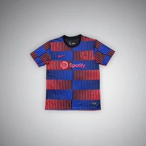 24/25 FC Barcelona Pre - Match Premium Kit from FootballPrestige.shop - Premium Concept kits
