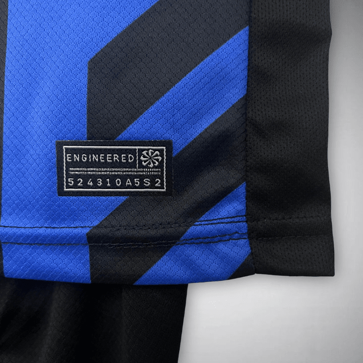 24/25 Inter Milan Home Kids Size Kit from FootballPrestige.shop - Premium Concept kits