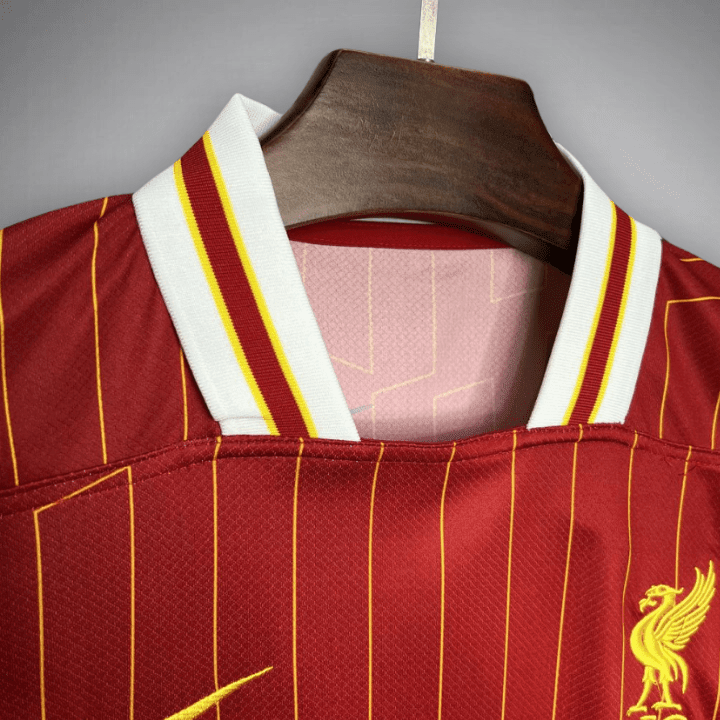 24/25 Liverpool Home Kit from FootballPrestige.shop - Premium Concept kits
