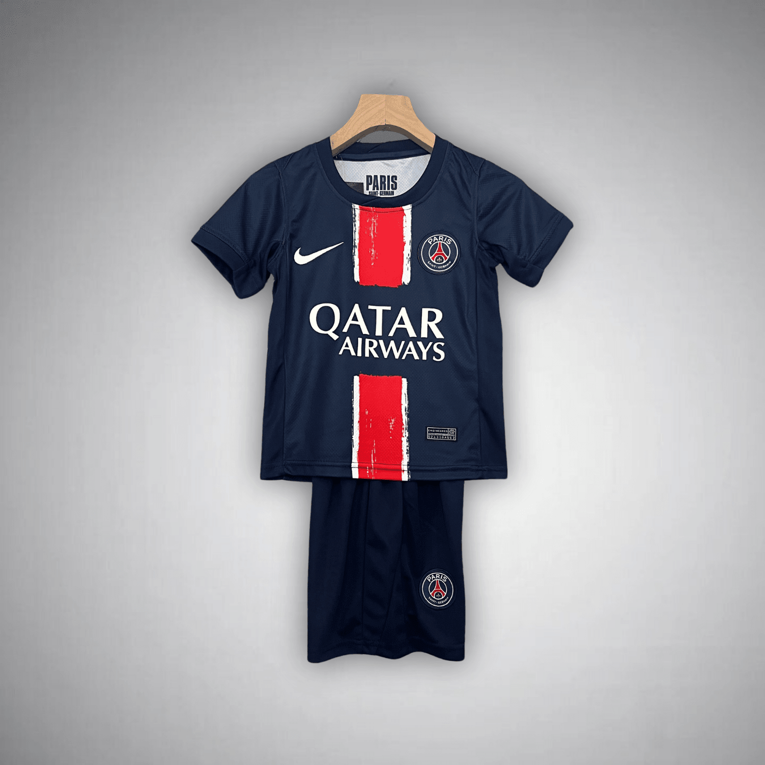 24/25 PSG Home Kids Size Kit from FootballPrestige.shop - Premium Concept kits