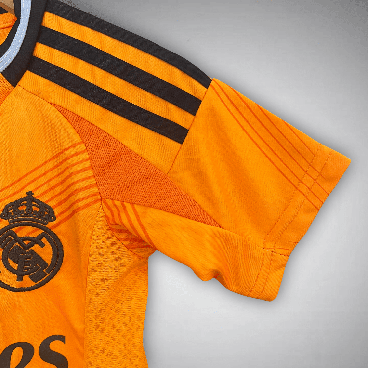 24/25 Real Madrid Away Kids Size Kit from FootballPrestige.shop - Premium Concept kits