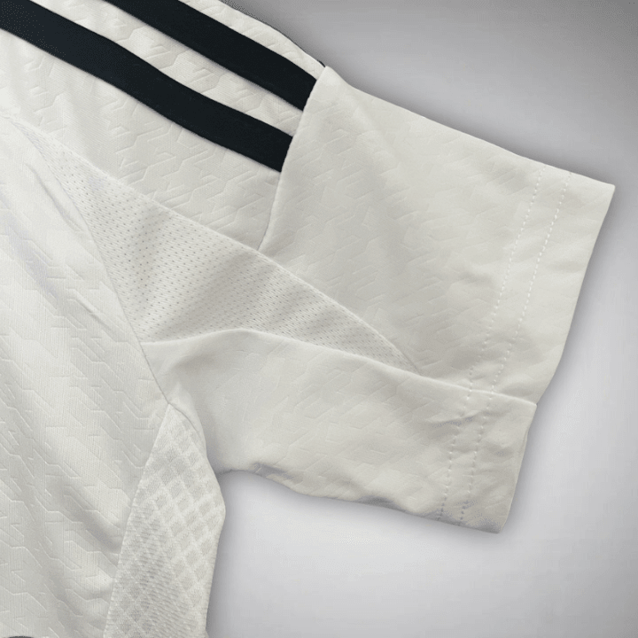 24/25 Real Madrid Home Kids Size Kit from FootballPrestige.shop - Premium Concept kits