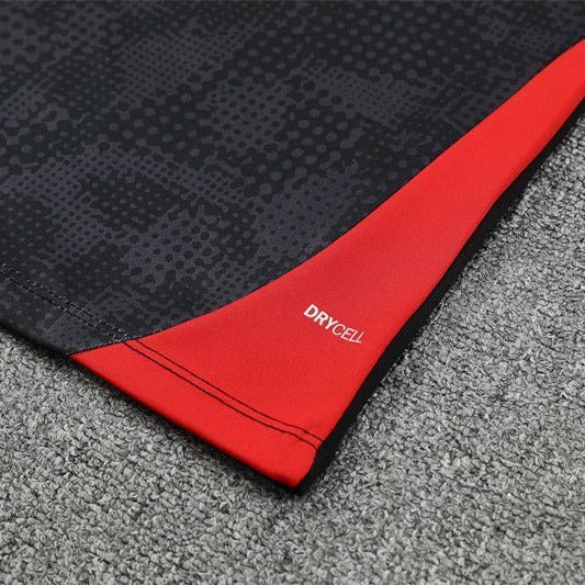 25/26 AC Milan Training Black Tracksuit from FootballPrestige.shop - Premium Concept kits