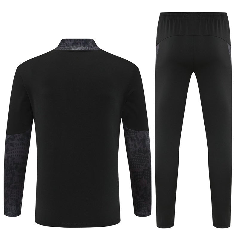 25/26 AC Milan Training Black Tracksuit from FootballPrestige.shop - Premium Concept kits