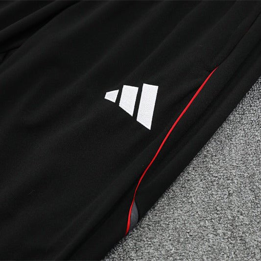 25/26 Ajax Amsterdam Training Black Tracksuit from FootballPrestige.shop - Premium Concept kits