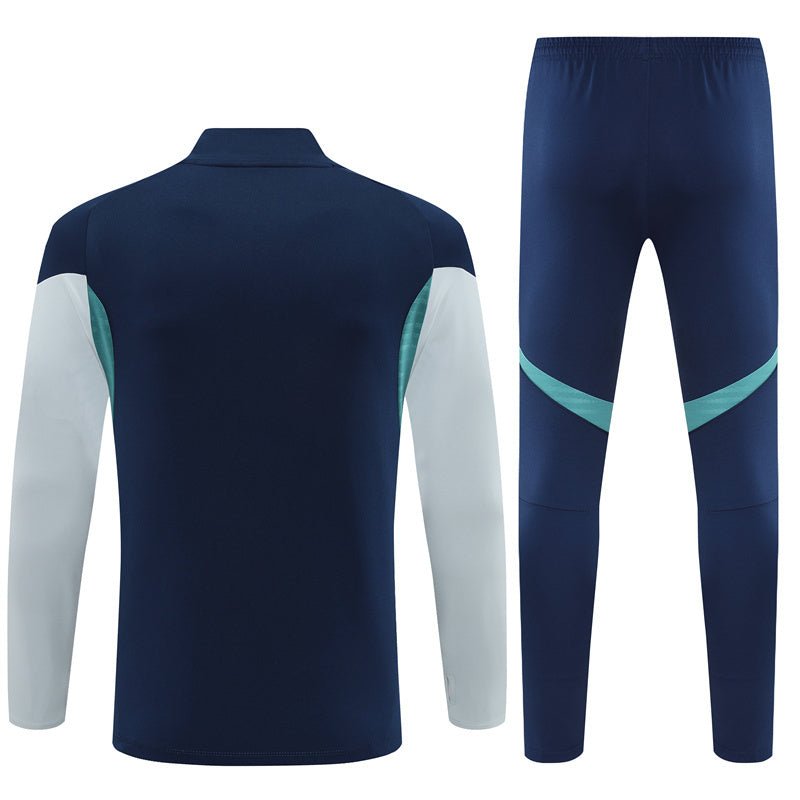25/26 Arsenal Training Blue Kids Size Tracksuit from FootballPrestige.shop - Premium Concept kits