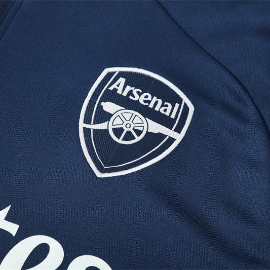 25/26 Arsenal Training Blue Kids Size Tracksuit from FootballPrestige.shop - Premium Concept kits
