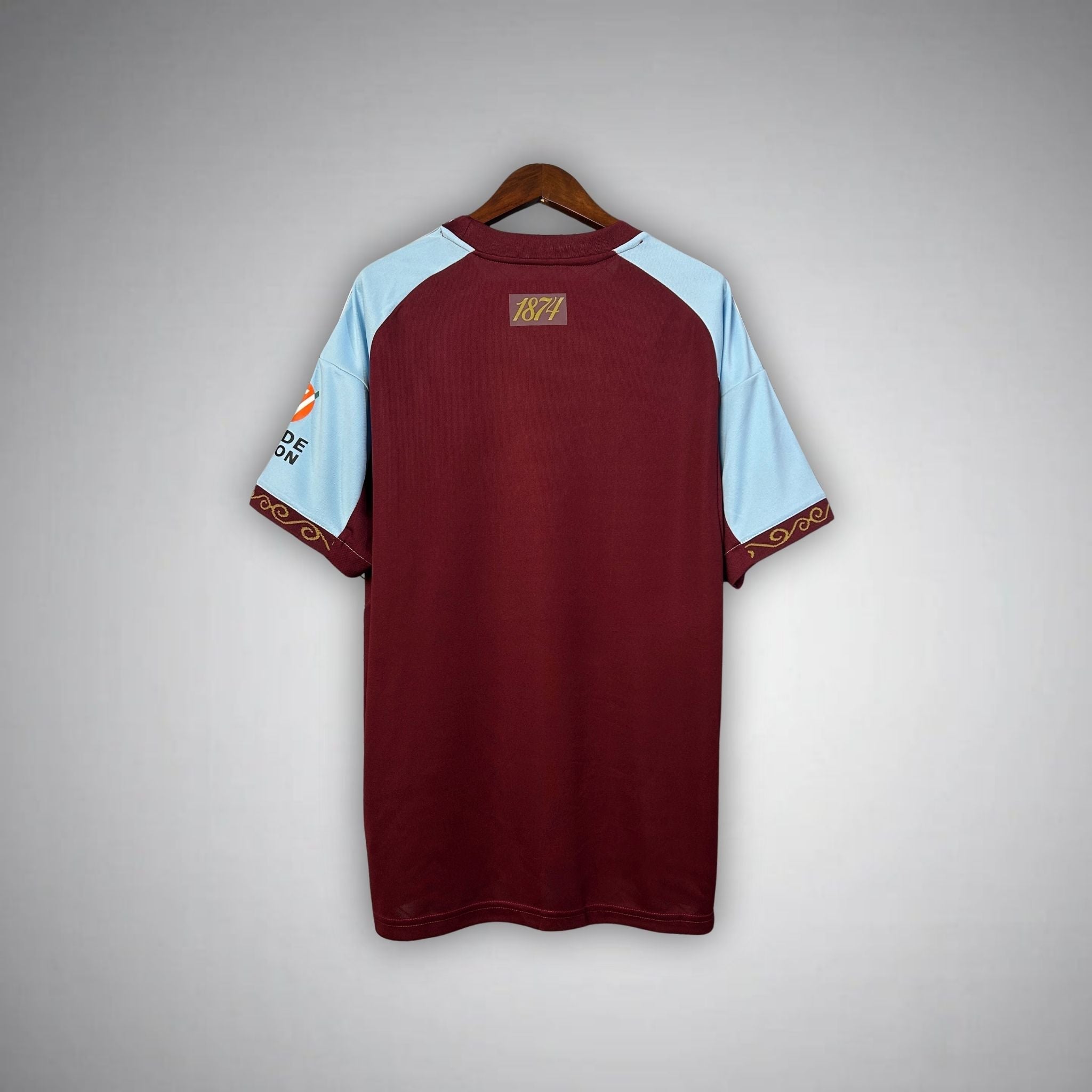 25/26 Aston Villa Home Kit from FootballPrestige.shop - Premium Concept kits