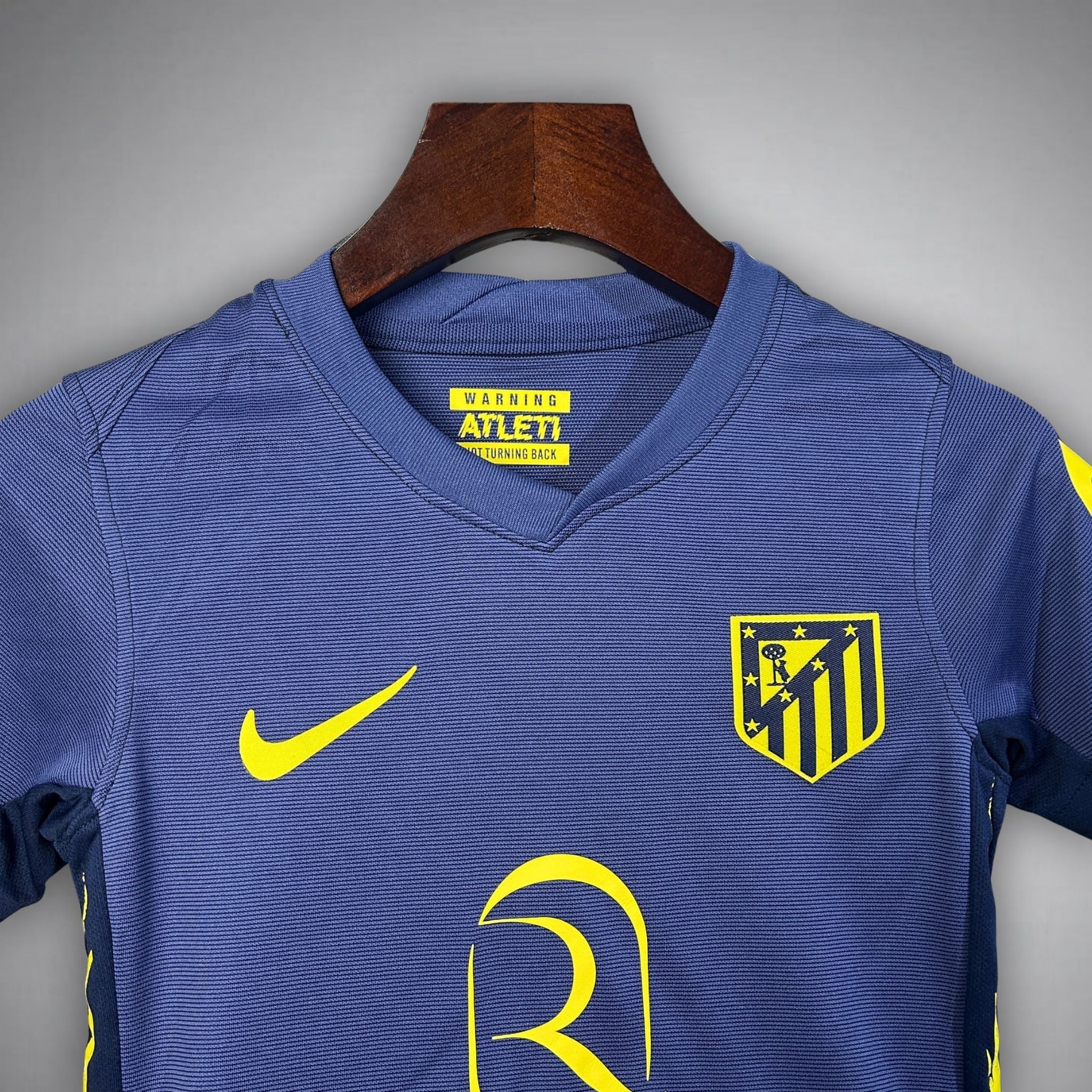25/26 Atletico Madrid Away Kids Size Kit from FootballPrestige.shop - Premium Concept kits