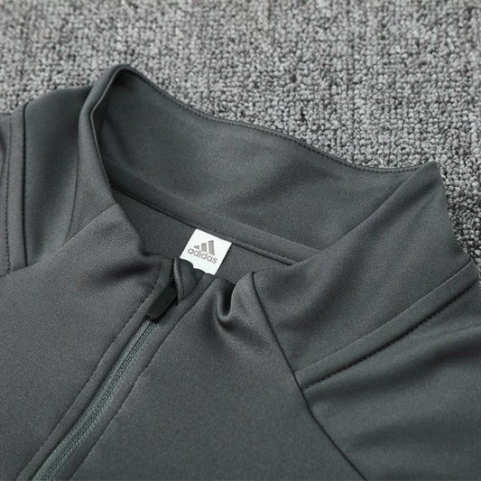 25/26 Bayern München Training Grey Tracksuit from FootballPrestige.shop - Premium Concept kits