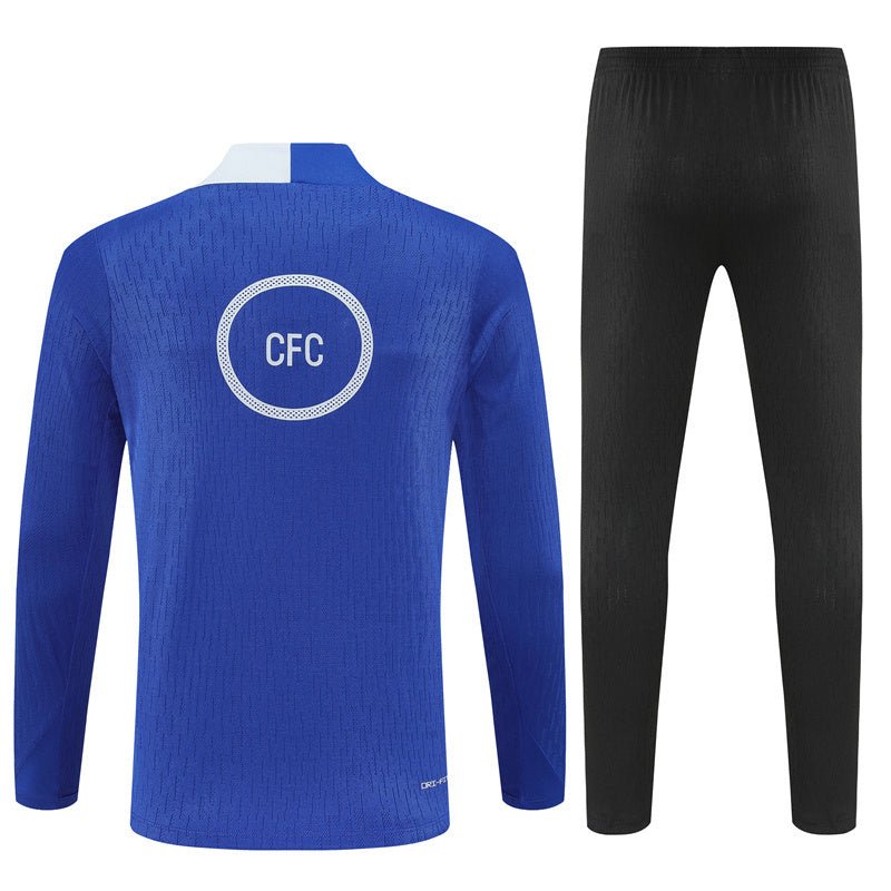 25/26 Chelsea Blue Kids Size Tracksuit from FootballPrestige.shop - Premium Concept kits
