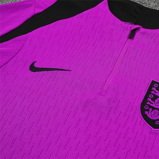 25/26 England Training Purple Kids Size Tracksuit from FootballPrestige.shop - Premium Concept kits