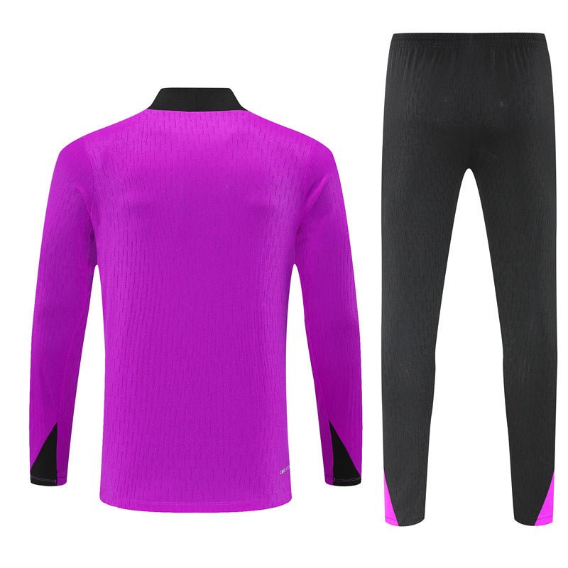 25/26 England Training Purple Tracksuit from FootballPrestige.shop - Premium Concept kits