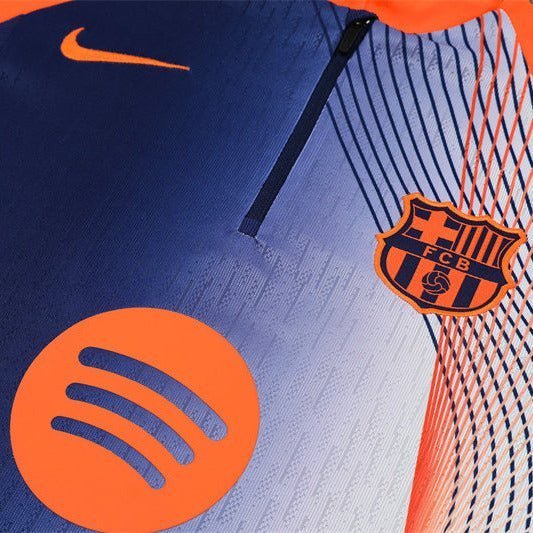 25/26 FC Barcelona Pre - Match Third Tracksuit from FootballPrestige.shop - Premium Concept kits