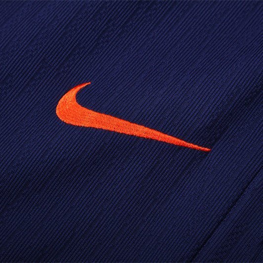 25/26 FC Barcelona Training Orange/Blue Kids Size Tracksuit from FootballPrestige.shop - Premium Concept kits