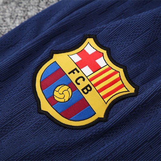 25/26 FC Barcelona Training Purple/Blue Kids Size Tracksuit from FootballPrestige.shop - Premium Concept kits