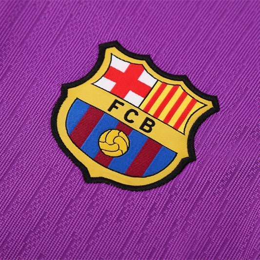 25/26 FC Barcelona Training Purple/Blue Tracksuit from FootballPrestige.shop - Premium Concept kits